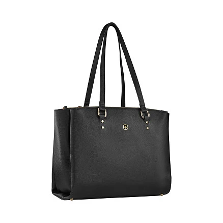 Сумка женская WENGER RosaLyn 14'', черная, полиэстер, 38х29х24 см, 20 л