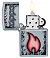 Зажигалка ZIPPO Flame Design с покрытием Street Chrome, латунь/сталь, серебристая, 38x13x57 мм small_img_2