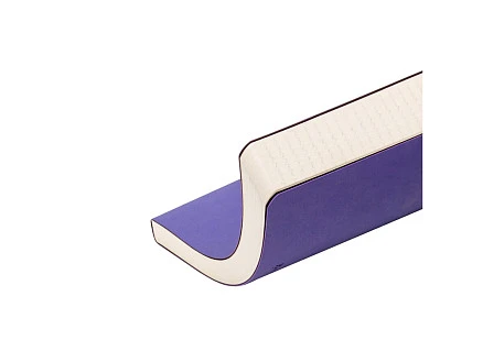 Ежедневник А5 недатированный Megapolis Velvet Flex, светло-фиолетовый (Р)