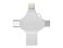 USB-флешка на 32 Гб 4 в 1 поворотный механизм, c дополнительными разъемами MicroUSB, TypeC и Lightning, серебристый small_img_3