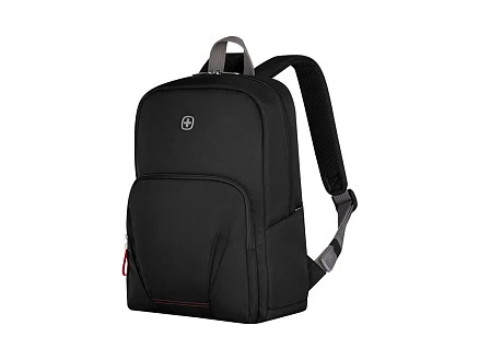 Рюкзак WENGER Motion 15.6, черный, нейлон, 31x17x42 см, 20 л