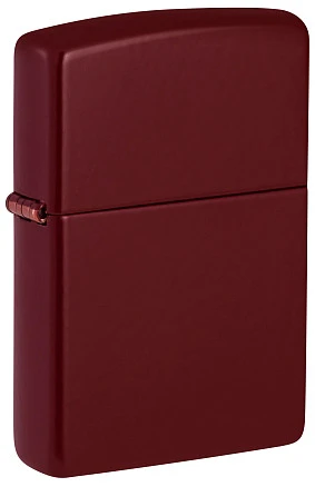Зажигалка ZIPPO Classic с покрытием Merlot, латунь/сталь, бордовая, глянцевая, 38x13x57 мм