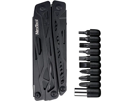 Мультитул Nextool Black Knight, черный (NE20151)