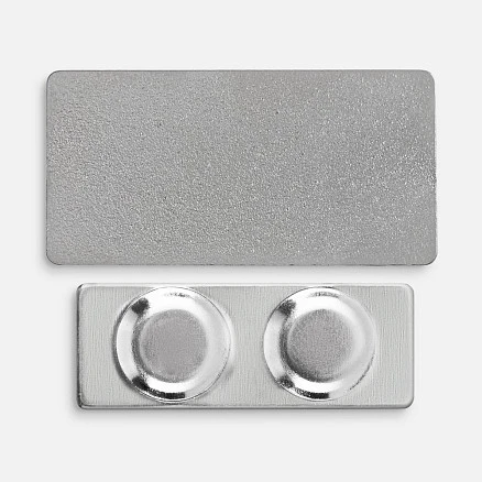 Значок Magnet Matto, серебристый