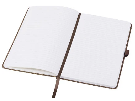 Блокнот из кофейных зерен А5 Coffee notes, твердая обложка, 80 листов 70 гр/м2 белой бумаги, кофейный
