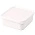 Ланчбокс (контейнер для еды) Squarebox, белый_белый