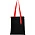 Сумка для покупок Black GLOW 325 г/м², красный_чёрный/красный