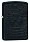 Зажигалка ZIPPO Tone on Tone Design с покрытием Black Matte, латунь/сталь, чёрная, 38x13x57 мм_ЧЕРНЫЙ
