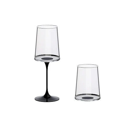 Хрустальный бокал для белого вина на магните Trebonn SplitGlass, 2 шт, 280 мл