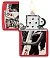 Зажигалка ZIPPO Skull King Queen Beauty с покрытием Red Matte, латунь/сталь, красная, 38x13x57 мм small_img_3