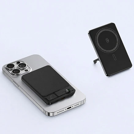 Внешний аккумулятор c беспроводной зарядкой Superb, 5000 mAh, черный