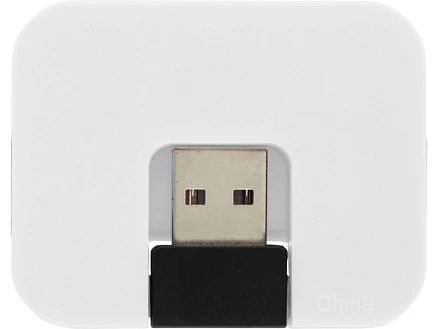 USB Hub Gaia на 4 порта, белый