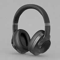 Беспроводные накладные наушники Stereo Ultra ANC, BT 5.4, ANC/ENC, 500мАч, черный, Deppa