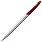 Ручка шариковая Dagger Soft Touch, красная_КРАСНАЯ