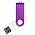 Флеш накопитель USB 2.0 Twister Сolor Mix 16GB, пластик Софт Тач/металл, белый/фиолетовый_белый 5