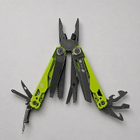 Мультитул Stinger, 107 х 19 мм, 19 функций, сталь, салатовый корпус, стоунвош, в картонной коробке, в комплекте нейлоновый чехол