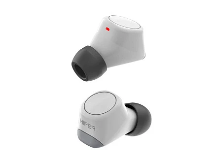 Беспроводные наушники HIPER TWS Smart IoT M1 (HTW-M10) Bluetooth 5.1 гарнитура, Серый (Р)