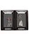 Набор ZIPPO Влюбленные зомби из двух зажигалок с покрытием Iron Stone™, серые, матовые small_img_4