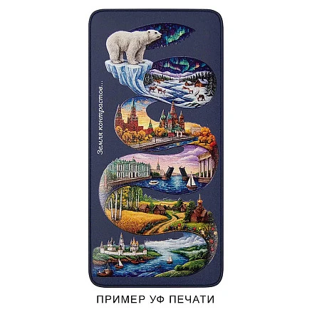 Набор демонстрационный Print Sample из 5 внешних аккумулятор (WeCharge Soft Touch, Lumen, WeCharge Velvet, Amper, Nova)