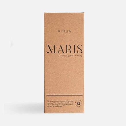 Настольная лампа Maris, золотистая