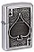Зажигалка ZIPPO Ace Of Spades с покрытием Brushed Chrome, латунь/сталь, серебристая, 38x13x57 мм small_img_1