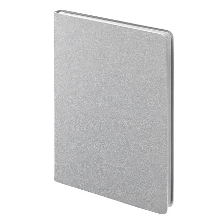 Ежедневник Flexy Cristal de quartz А5, серый, недатированный, в гибкой обложке