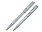 Набор Pierre Cardin PEN&PEN: ручка шариковая + роллер. Цвет - серебристый. Упаковка Е._СЕРЕБРИСТЫЙ