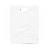 Пакет ПВД 40*50+3,5, 70 мкм, белый, pantone White