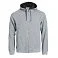 Толстовка мужская Classic Hoody Full Zip, меланж _S, 85% хлопок, 15% вискоза, 300 грм2 small_img_3