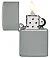 Зажигалка ZIPPO Classic с покрытием Flat Grey, латунь/сталь, серая, глянцевая, 38x13x57 мм small_img_3