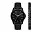 Подарочный набор: часы наручные мужские с браслетом. Armani Exchange_ЧЕРНЫЙ