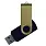 Флеш накопитель USB 2.0 Twister Сolor Mix 16GB, пластик Софт Тач/металл, черный/оливковый_ЧЕРНЫЙ 11
