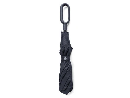 Зонт складной Mini Hook, черный