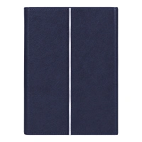 Ежедневник в суперобложке Country Galaxy Mocco A5+, темно-синий, недатированный, в твердой обложке