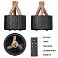 Светодиодный USB увлажнитель-аромадиффузор Bonfire, чёрный small_img_2