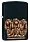 Зажигалка ZIPPO Classic с покрытием Black Matte, латунь/сталь, чёрная, матовая, 38x13x57 мм_ЧЕРНЫЙ