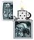 Зажигалка ZIPPO Animal Kingdom Design с покрытием Satin Chrome, латунь/сталь, серебристая, матовая, 38x13x57 мм small_img_3