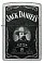 Зажигалка ZIPPO Jack Daniels® с покрытием Street Chrome, латунь/сталь, серебристая, 38x13x57 мм small_img_2