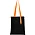 Сумка для покупок Black GLOW 325 г/м², оранжевый_чёрный/оранжевый
