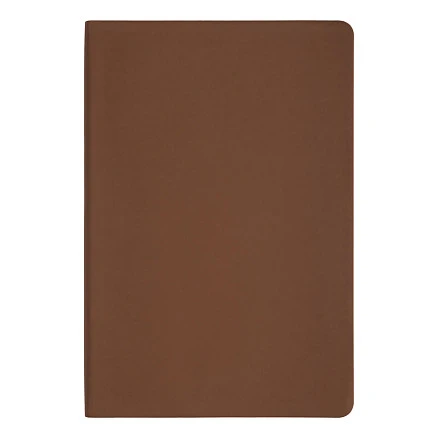 Ежедневник Flexy Soft А5, коричневый, недатированный, в гибкой обложке