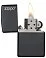 Зажигалка ZIPPO Classic с покрытием Black Matte, латунь/сталь, чёрная, матовая, 38x13x57 мм small_img_2
