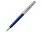 Шариковая ручка Waterman Hemisphere French riviera Deluxe BLU LOUNGE в подарочной коробке_СИНИЙ. СЕРЕБРИСТЫЙ