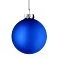 Елочный шар Finery Matt, 10 см, матовый синий small_img_2
