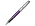 Ручка-роллер Parker Sonnet Essentials Violet SB Steel CT, цвет чернил black, перо: F, в подарочной упаковке._серебристый, фиолетовый