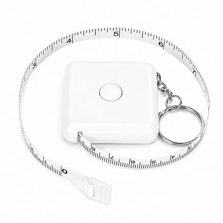 Рулетка Pocket 1,5м, белый