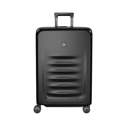 Чемодан VICTORINOX Spectra™ 3.0 Exp. Medium Case, чёрный, поликарбонат Sorplas™, 46x30x69 см, 81 л