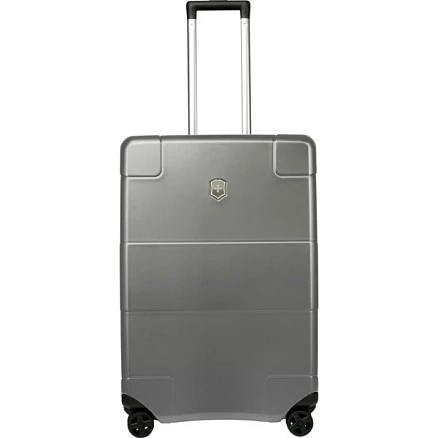 Чемодан VICTORINOX Lexicon, серый, 100% поликарбонат, 45x28x68 см, 73 л