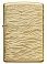 Зажигалка ZIPPO Armor® Luxury Waves Design с покрытием Tumbled Brass, латунь/сталь, золотистая, матовая, 38x13x57 мм small_img_2