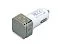 Автомобильная зарядка CC-03, 2 USB порта, квадратное основание для логотипа, серебро small_img_1