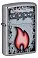 Зажигалка ZIPPO Flame Design с покрытием Street Chrome, латунь/сталь, серебристая, 38x13x57 мм small_img_1